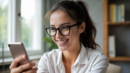 Happy Student Receiving Great News