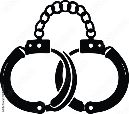 Handcuffs Silhouette