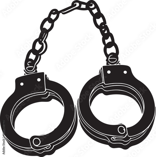 Handcuffs Silhouette