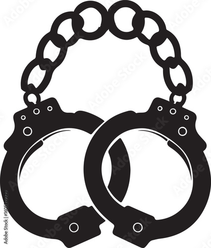 Handcuffs Silhouette