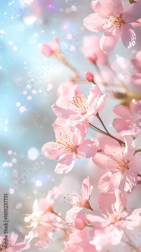 Pink petals open under delicate morning light high resolution picture