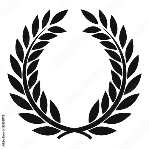 gold laurel wreath