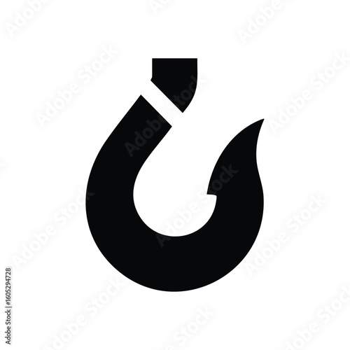 Bilde på lerret Maori Hei Matau Hook Symbol
