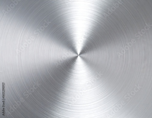 Polished metal surface