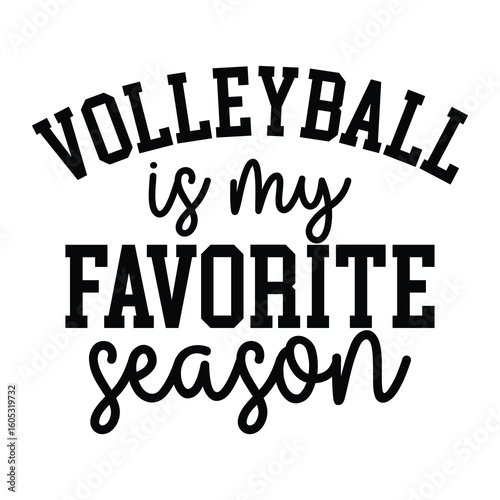 volleyball is my favorite season