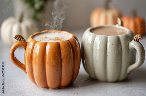 Seasonal beverages, fall, coffee and chai drinks