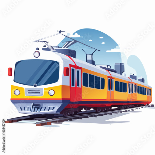 train on the station