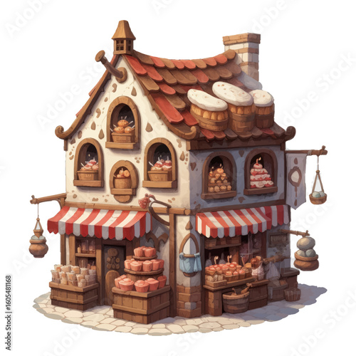 bakers shop made of wood