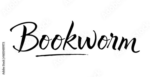 Handwritten "Bookworm"