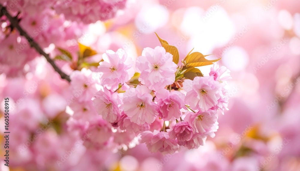 Naklejka premium Spring blossoms in soft focus