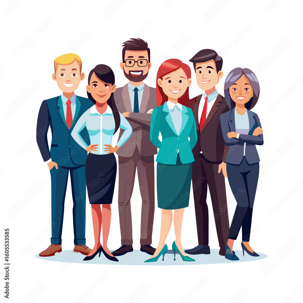Fototapeta premium Business team