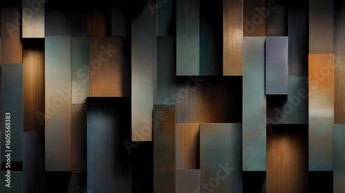 Oxidized panel sequence interleaved with void spacing