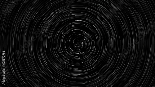 Star Trails in the Night Sky

