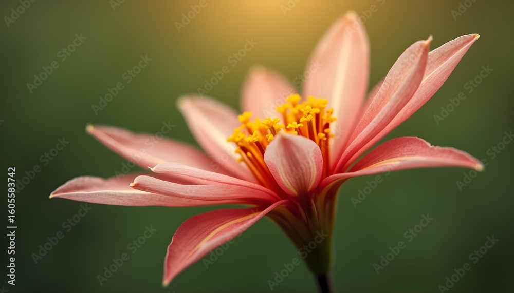 Fototapeta premium Blossom's Symphony: A Time-Lapse Dance of Petals