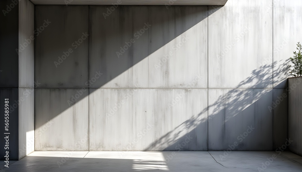 Obraz premium Abstract Symphony of Architectural Shadows