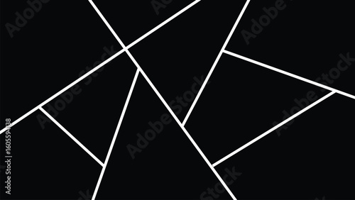 Picture or photo frame collage with random mosaic frame design template in 9:16 landscape ratio