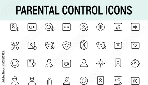 Parental Control Icons