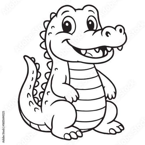 cartoon crocodile cartoon