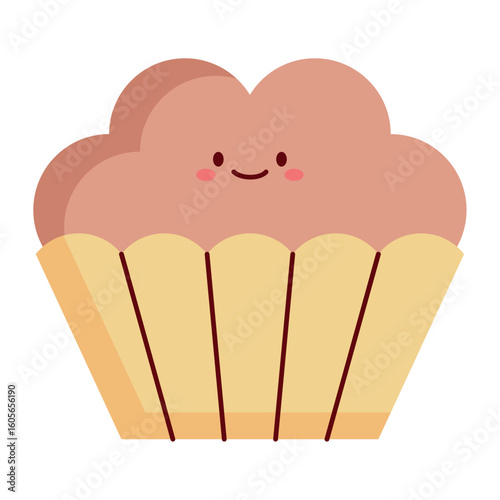 Cupcakes decorated with colorful frosting