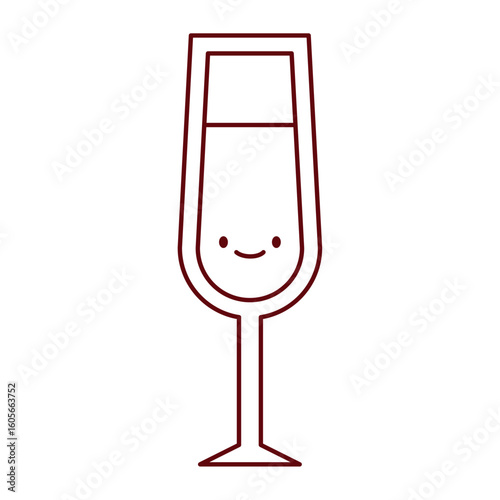 Elegant glass for a special occasion