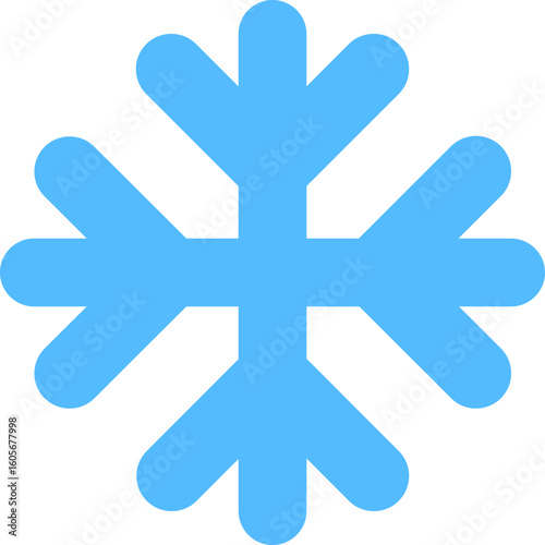 snowflake skinny icon