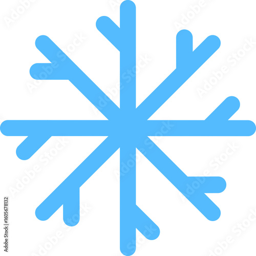 snowflake skinny icon
