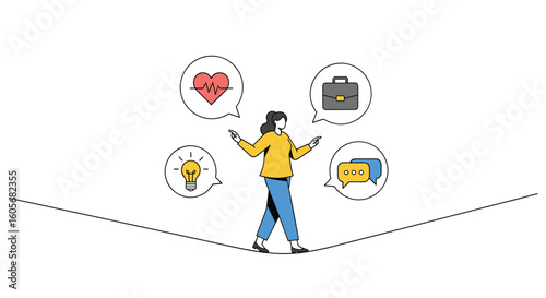 Finding equilibrium between work life and personal well being is key
