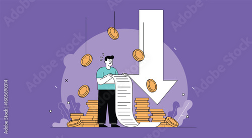 Financial downward trend impacting personal finances and business operations