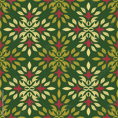 Damask seamless pattern. damask floral seamless pattern vector illustration, Aztec style,baroque pattern.design for texture,fabric,clothing,wrapping, wallpaper, carpet. Fabric pattern 
