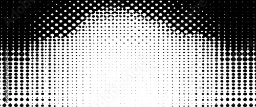 Grunge halftone gradient background faded dotted grit noise texture. Black and white rasterized sand wallpaper.