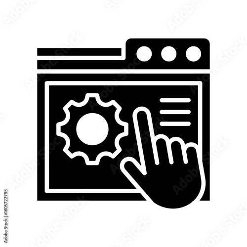 Self Service glyph icon
