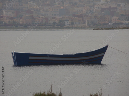boat on the lake