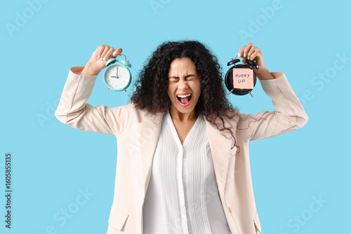 Stressed African-American b...