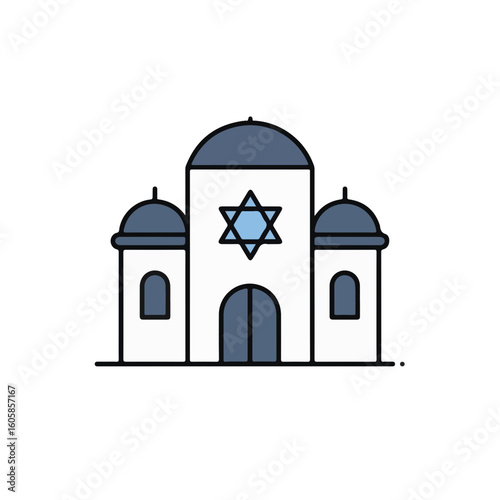 A synagogue is a place of worship.