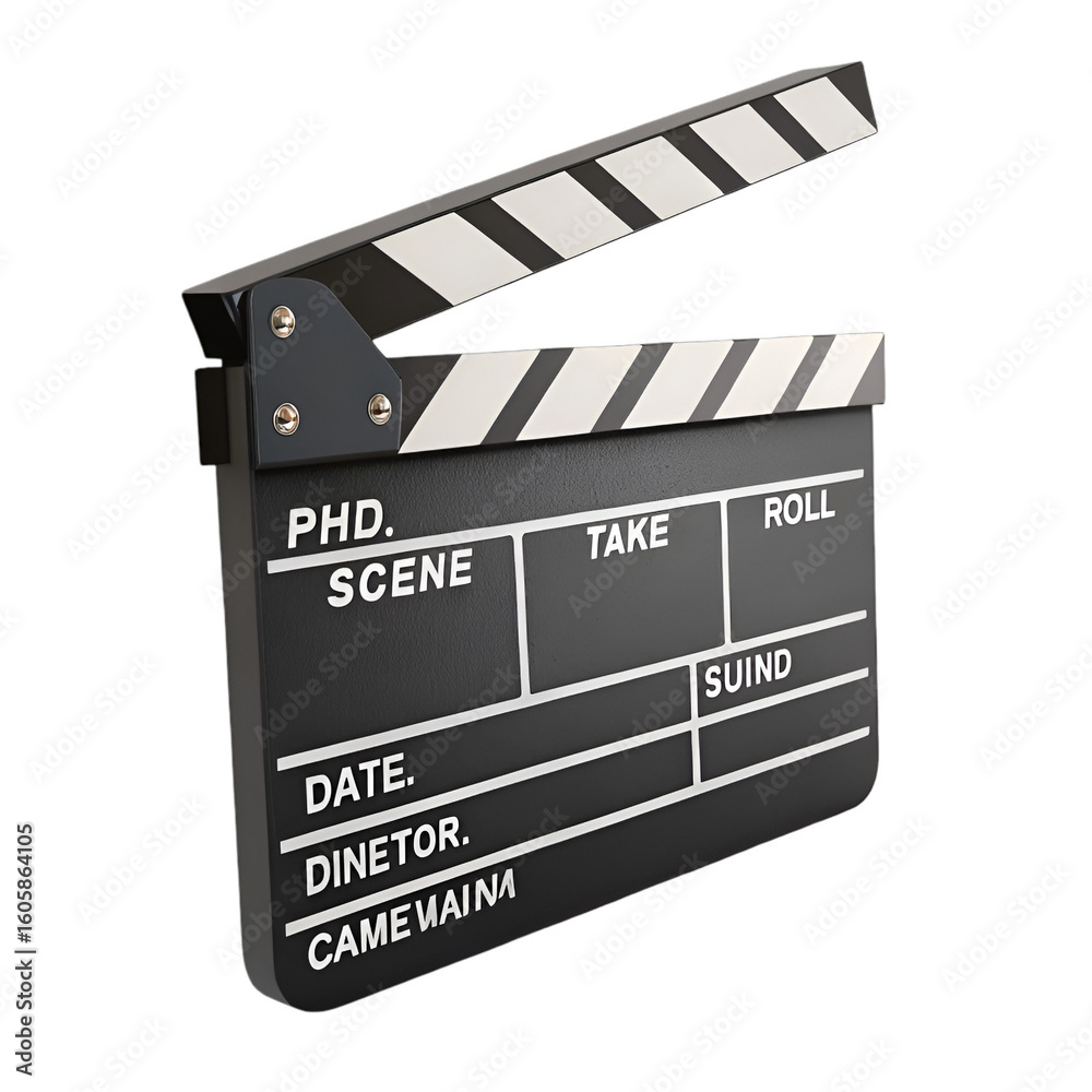 Obraz premium Movie clapper board