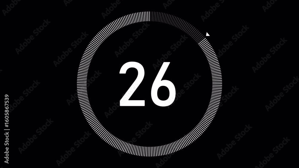 countdown timer animation from 30 to 0 seconds. Mov countdown timer animation from 30 to 0 seconds. Mov