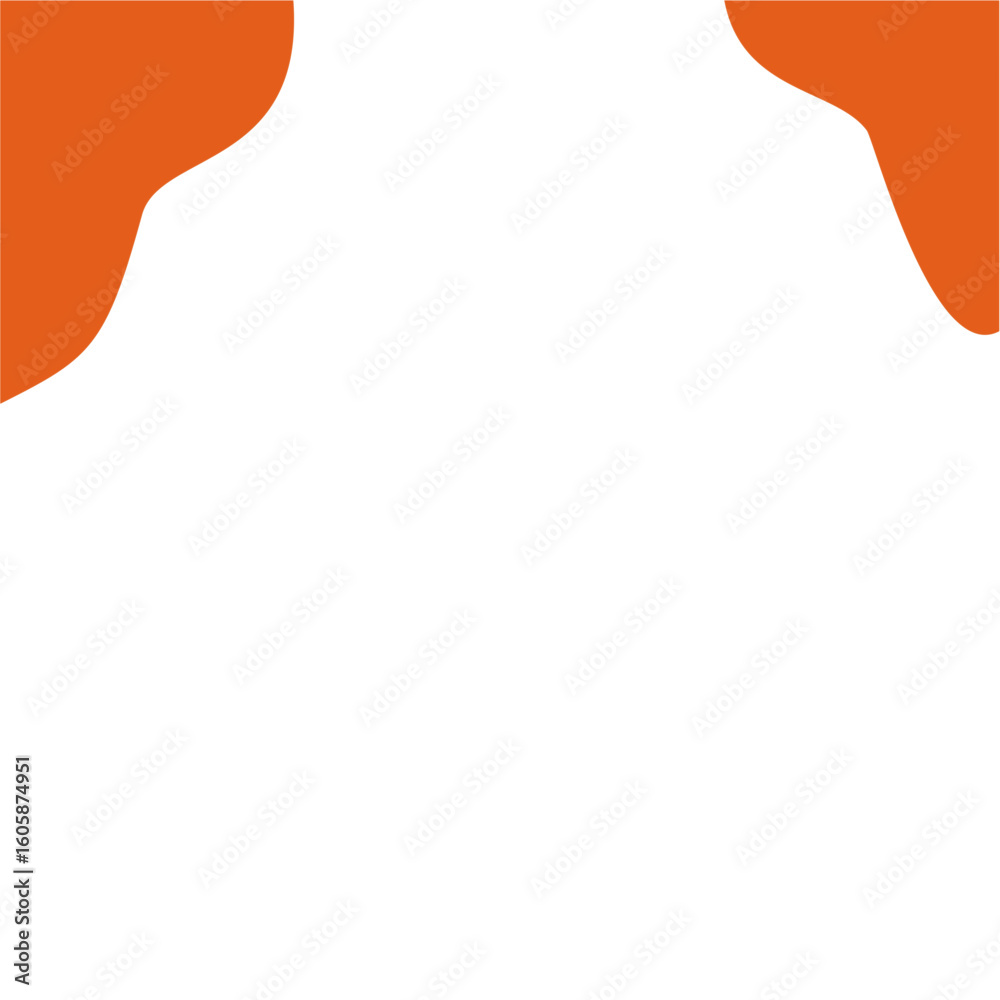 Obraz premium Orange Border