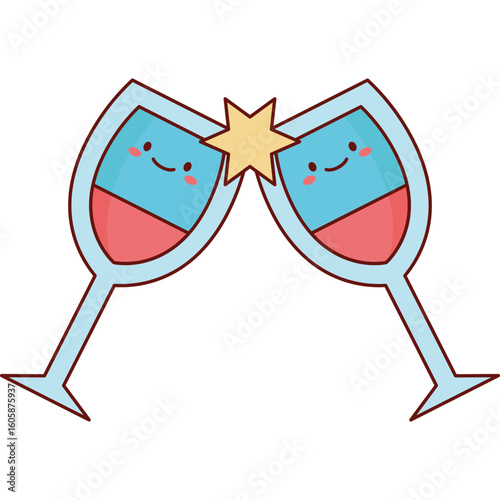 Elegant glass for a special occasion