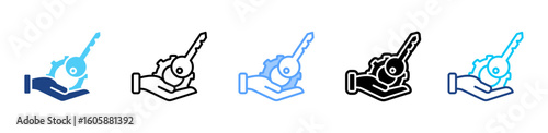 Ownership icon sheet multiple style collection