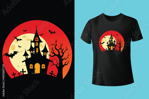 Spooky Mama Halloween T-Shirt Design