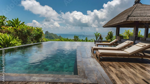 Swimming pool, Bali style