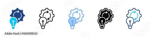 Implement icon sheet multiple style collection