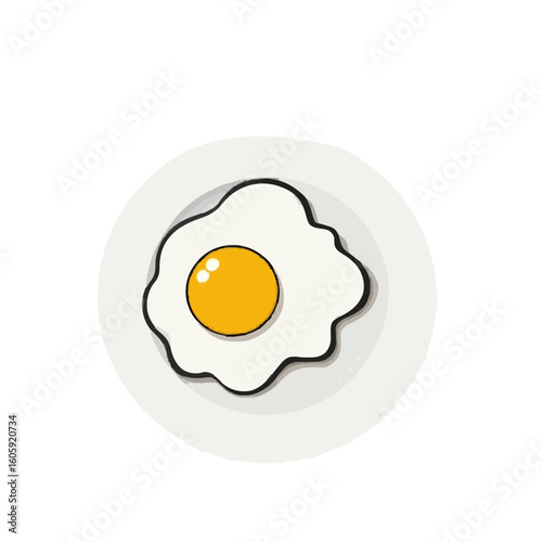 fried eggs on a plate