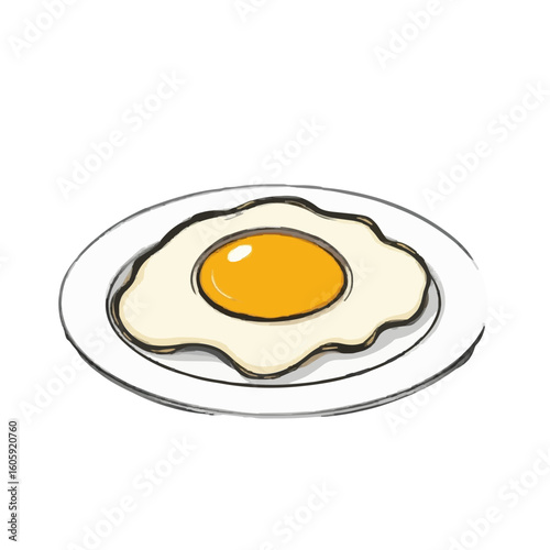 fried eggs on a plate