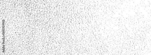 Abstract grain gradient texture. Stippled gritty noise background. Distressed dust particle overlay. Grunge dotted stone backdrop. Sand speckles and granules wallpaper. Vector dot work grit specks