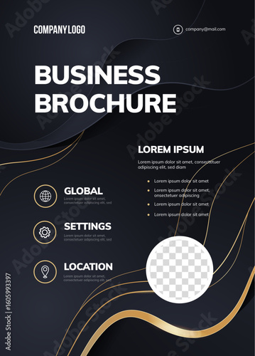 Set of brochure, annual report, flyer design templates in a4 size. vector illustrations for business presentation, business paper, corporate document cover and layout template designs