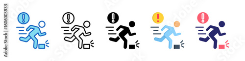 Stumble Multiple Style Icon Set Collection.  