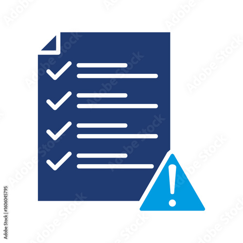 Risk Icon Blue Version