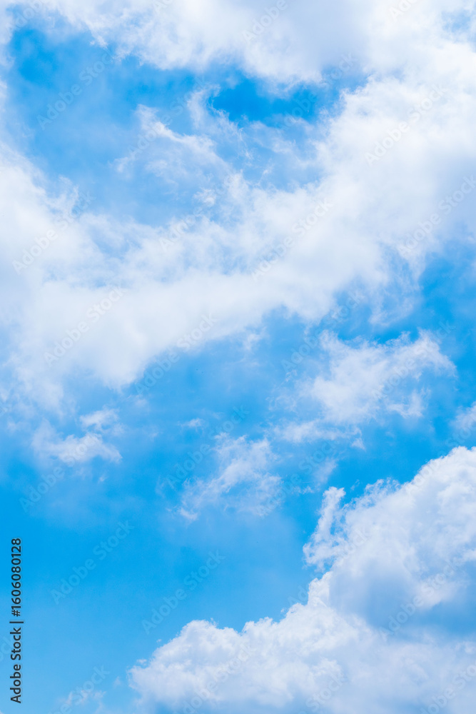 Obraz premium 夏の空 夏山から見る青空と雲55