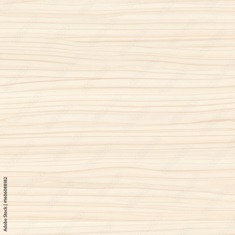 Fototapeta premium Light Beige Wood Texture Seamless Background with Fine Grained Pattern
